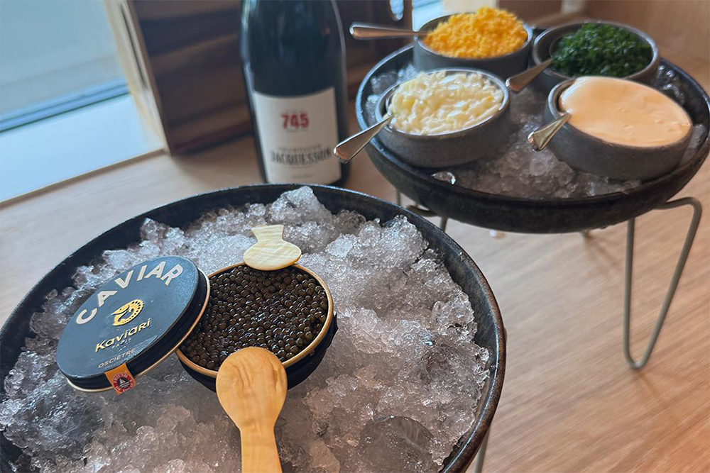 Caviar Gastronomie Biarritz Marloe